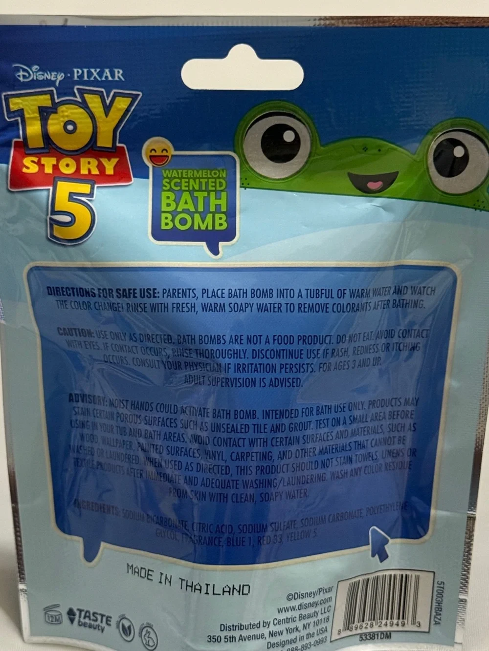Disney Pixar Toy Story 5 Jessie Color-Twist Bath Bomb